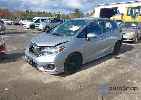 2018 Honda Fit Sport из США, поврежденный, VIN 3HGGK5H6XJM716483